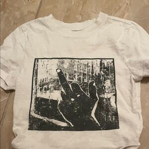 Urban Outfitters Kids White Graphic Tee